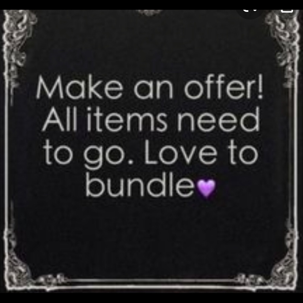 Bundle and make an offer 🥰